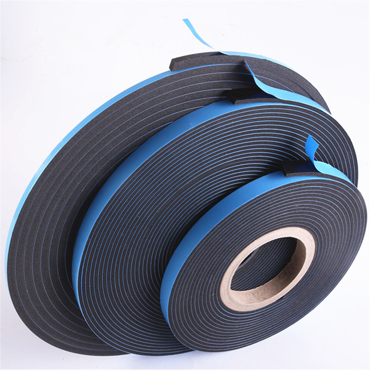Hollyseal?PVC藍膜雙面發泡膠帶 厚度1mm~25mm，密度110kg/m3~500kg/ m3			